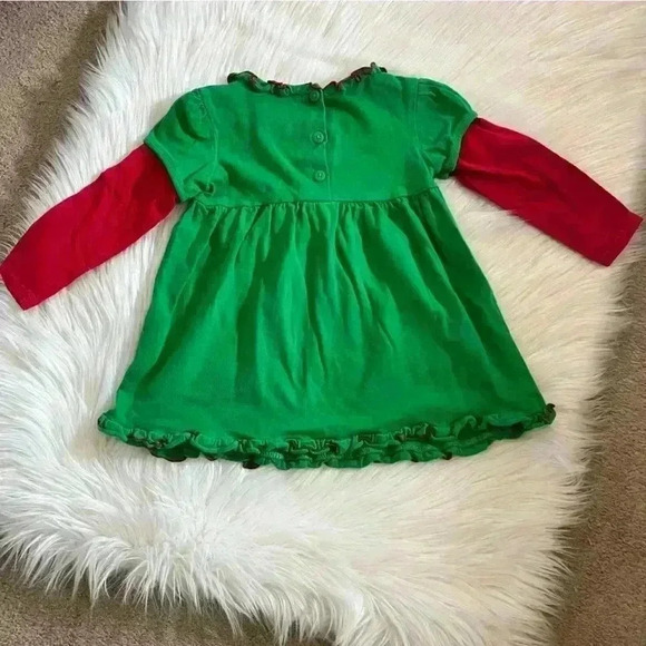 Sophie Rose Christmas Gingerbread Dress 3T - Picture 6 of 7